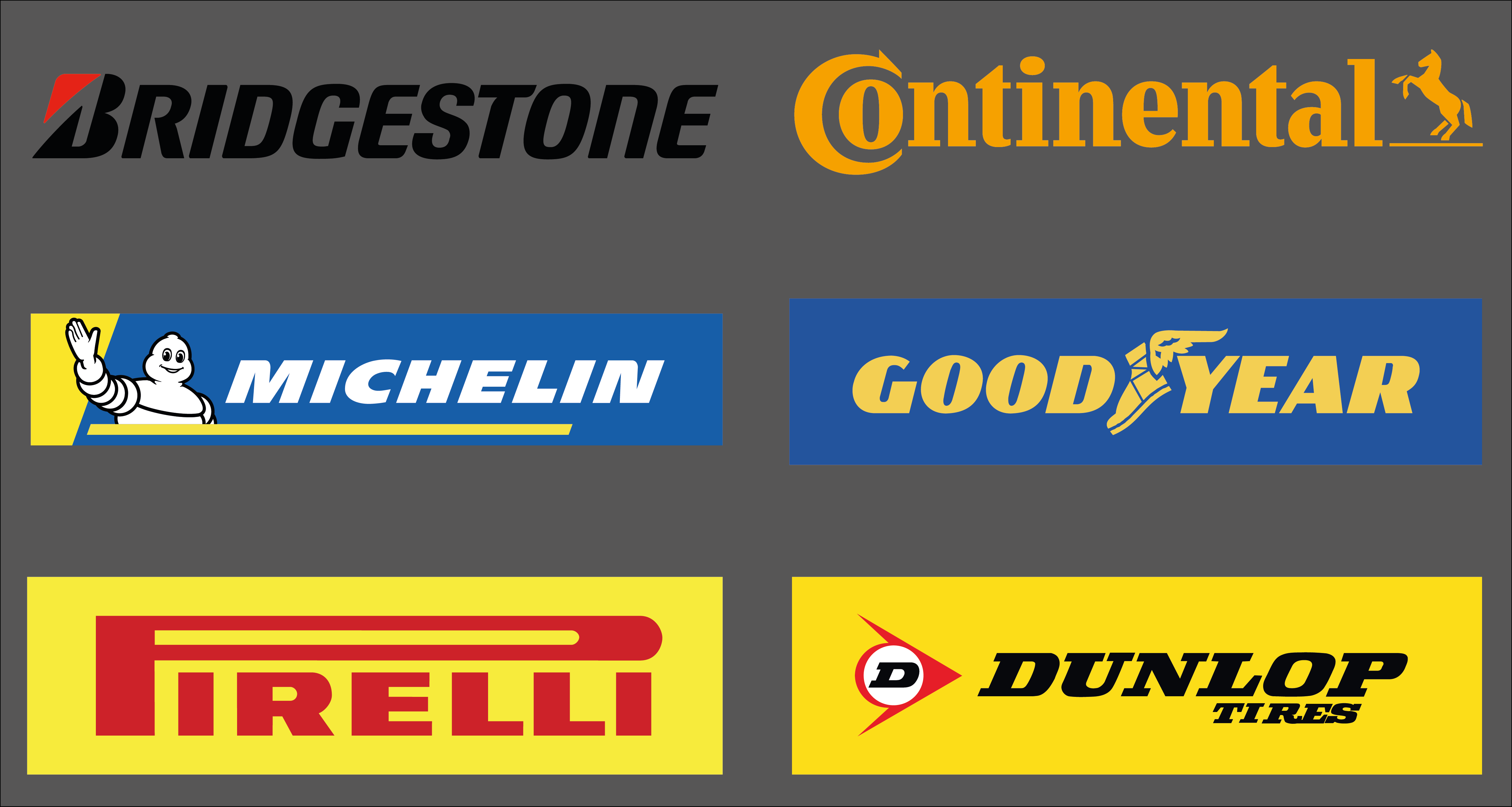 tyres, premium tyre brands like continental, bridgestone, michelin, goodyear, pirelli, dunlop